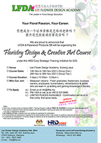 Floristry Design and Creative Art Course